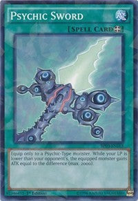 Psychic Sword (Shatterfoil) [Battle Pack 3: Monster League] [BP03-EN163] | Amazing Games TCG