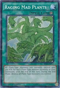 Raging Mad Plants (Shatterfoil) [Battle Pack 3: Monster League] [BP03-EN165] | Amazing Games TCG