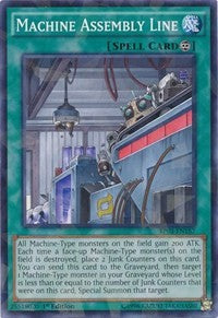 Machine Assembly Line (Shatterfoil) [Battle Pack 3: Monster League] [BP03-EN167] | Amazing Games TCG