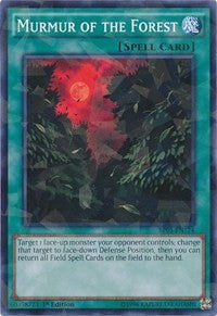 Murmur of the Forest (Shatterfoil) [Battle Pack 3: Monster League] [BP03-EN174] | Amazing Games TCG