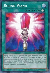 Bound Wand (Shatterfoil) [Battle Pack 3: Monster League] [BP03-EN175] | Amazing Games TCG