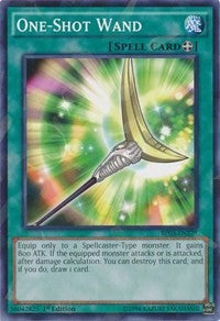 One-Shot Wand (Shatterfoil) [Battle Pack 3: Monster League] [BP03-EN179] | Amazing Games TCG