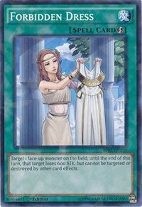 Forbidden Dress (Shatterfoil) [Battle Pack 3: Monster League] [BP03-EN180] | Amazing Games TCG