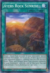 Ayers Rock Sunrise (Shatterfoil) [Battle Pack 3: Monster League] [BP03-EN183] | Amazing Games TCG