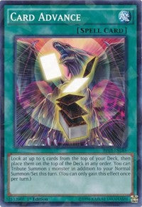 Card Advance (Shatterfoil) [Battle Pack 3: Monster League] [BP03-EN185] | Amazing Games TCG