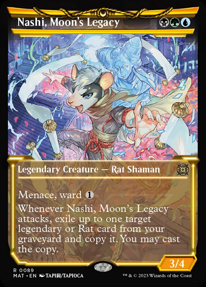 Nashi, Moon's Legacy (Showcase) [March of the Machine: The Aftermath] | Amazing Games TCG