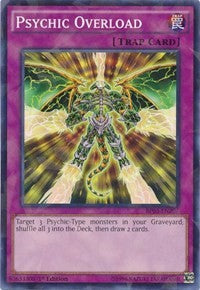 Psychic Overload (Shatterfoil) [Battle Pack 3: Monster League] [BP03-EN207] | Amazing Games TCG