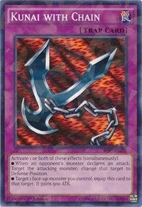 Kunai with Chain (Shatterfoil) [Battle Pack 3: Monster League] [BP03-EN210] | Amazing Games TCG