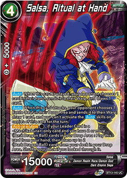 Salsa, Ritual at Hand (Uncommon) [BT13-145] | Amazing Games TCG