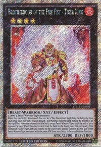 Brotherhood of the Fire Fist - Tiger King [2014 Mega-Tins] [CT11-EN001] | Amazing Games TCG