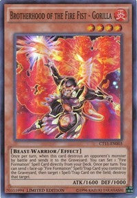 Brotherhood of the Fire Fist - Gorilla [2014 Mega-Tins] [CT11-EN003] | Amazing Games TCG