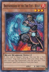 Brotherhood of the Fire Fist - Wolf [2014 Mega-Tins Mega Pack] [MP14-EN012] | Amazing Games TCG