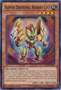 Super Defense Robot Lio [2014 Mega-Tins Mega Pack] [MP14-EN063] | Amazing Games TCG