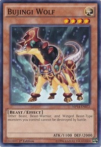 Bujingi Wolf [2014 Mega-Tins Mega Pack] [MP14-EN072] | Amazing Games TCG