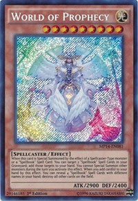 World of Prophecy [2014 Mega-Tins Mega Pack] [MP14-EN081] | Amazing Games TCG