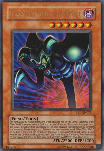 Toon Summoned Skull [SRL-EN073] Ultra Rare | Amazing Games TCG