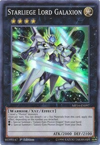 Starliege Lord Galaxion [2014 Mega-Tins Mega Pack] [MP14-EN097] | Amazing Games TCG