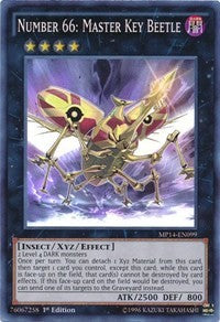 Number 66: Master Key Beetle [2014 Mega-Tins Mega Pack] [MP14-EN099] | Amazing Games TCG