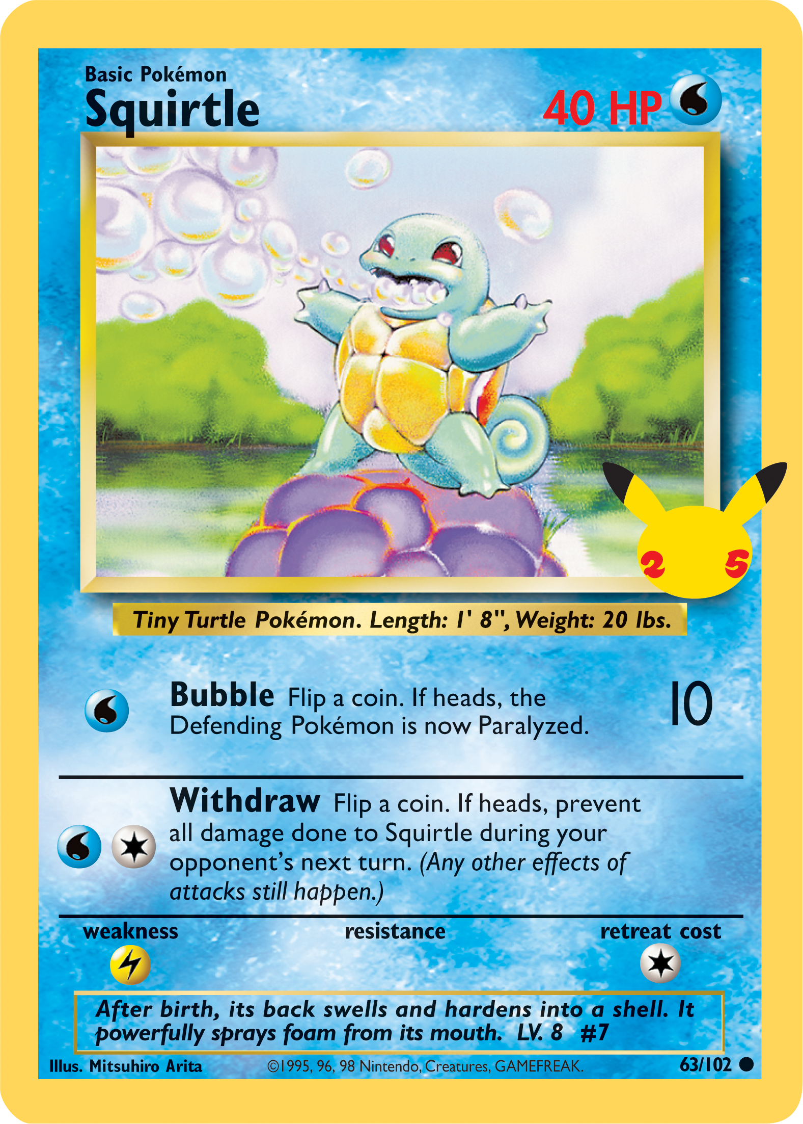 Squirtle (63/102) [First Partner Pack] | Amazing Games TCG