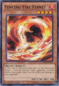 Fencing Fire Ferret [2014 Mega-Tins Mega Pack] [MP14-EN123] | Amazing Games TCG