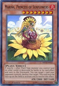 Mariña, Princess of Sunflowers [2014 Mega-Tins Mega Pack] [MP14-EN157] | Amazing Games TCG