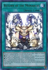 Return of the Monarchs [2014 Mega-Tins Mega Pack] [MP14-EN173] | Amazing Games TCG