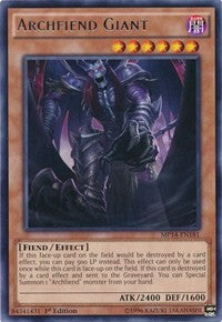 Archfiend Giant [2014 Mega-Tins Mega Pack] [MP14-EN181] | Amazing Games TCG