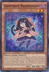 Ghostrick Nekomusume [2014 Mega-Tins Mega Pack] [MP14-EN204] | Amazing Games TCG