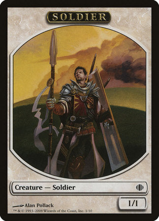 Soldier Token [Shards of Alara Tokens] | Amazing Games TCG