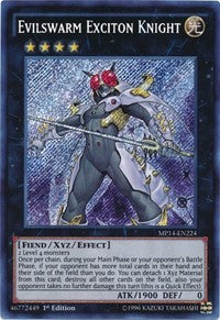 Evilswarm Exciton Knight [2014 Mega-Tins Mega Pack] [MP14-EN224] | Amazing Games TCG