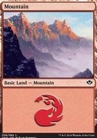 Mountain (36) [Duel Decks: Speed vs. Cunning] | Amazing Games TCG