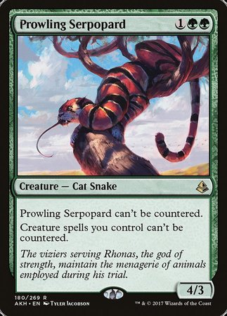 Prowling Serpopard [Amonkhet] | Amazing Games TCG