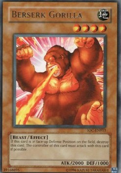 Berserk Gorilla [IOC-EN013] Rare | Amazing Games TCG