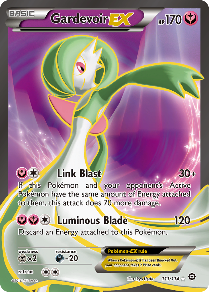 Gardevoir EX (111/114) [XY: Steam Siege] | Amazing Games TCG