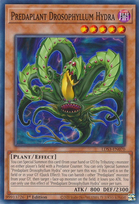 Predaplant Drosophyllum Hydra [LDS3-EN070] Common | Amazing Games TCG