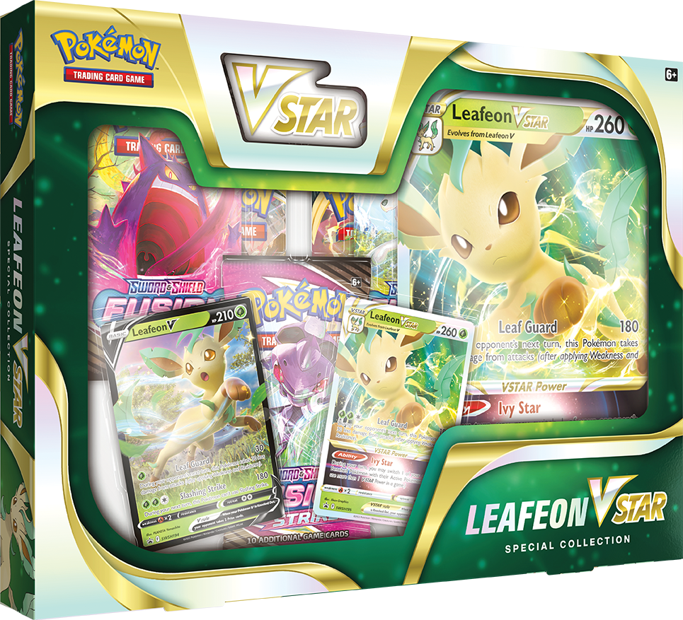 Sword & Shield: Brilliant Stars - Special Collection Leafeon VSTAR | Amazing Games TCG