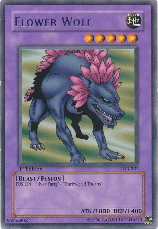 Flower Wolf [LOB-107] Rare | Amazing Games TCG