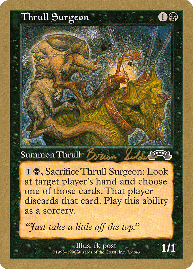 Thrull Surgeon (Brian Selden) [World Championship Decks 1998] | Amazing Games TCG