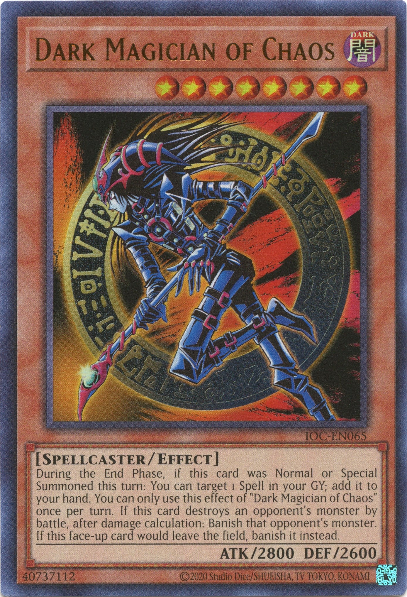 Dark Magician of Chaos (25th Anniversary) [IOC-EN065] Ultra Rare | Amazing Games TCG