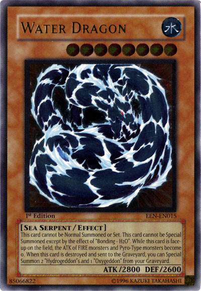 Water Dragon [EEN-EN015] Ultimate Rare | Amazing Games TCG