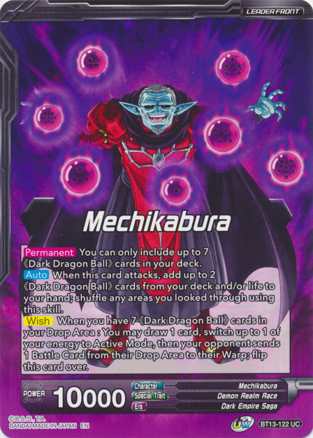 Mechikabura // Dark King Mechikabura, Restored to the Throne (BT13-122) [Supreme Rivalry Prerelease Promos] | Amazing Games TCG