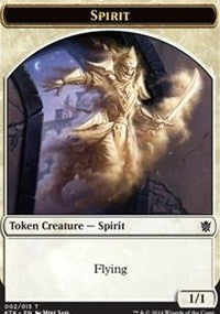 Spirit Token [Khans of Tarkir Tokens] | Amazing Games TCG