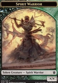 Spirit Warrior Token [Khans of Tarkir Tokens] | Amazing Games TCG