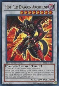 Hot Red Dragon Archfiend [Yu-Gi-Oh! 5D's Manga Promotional Cards] [YF06-EN001] | Amazing Games TCG