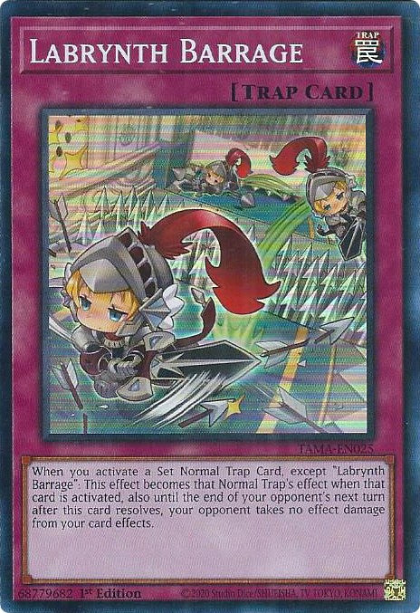 Labrynth Barrage [TAMA-EN025] Super Rare | Amazing Games TCG