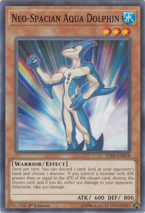 Neo-Spacian Aqua Dolphin [LED6-EN018] Common | Amazing Games TCG