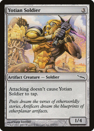 Yotian Soldier [Mirrodin] | Amazing Games TCG
