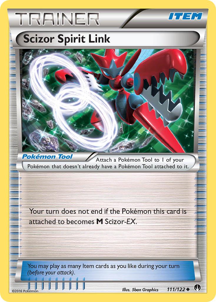 Scizor Spirit Link (111/122) [XY: BREAKpoint] | Amazing Games TCG