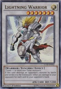 Lightning Warrior [Legendary Collection 5D's] [LC5D-EN042] | Amazing Games TCG