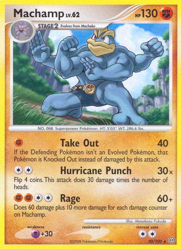 Machamp (20/100) [Diamond & Pearl: Stormfront] | Amazing Games TCG